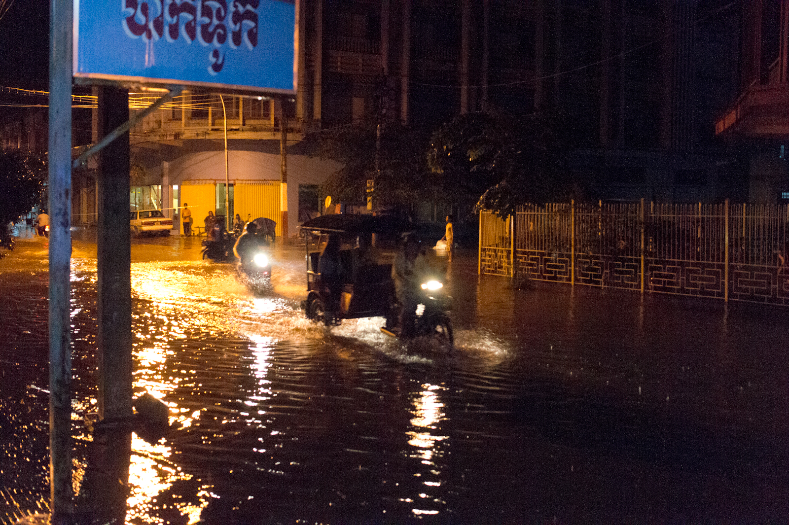 Monsun in Battambang